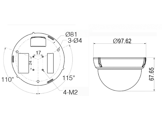 IPC2440-UHN-PIR30(-L0280, -L0360, -L0600) 상세이미지 1